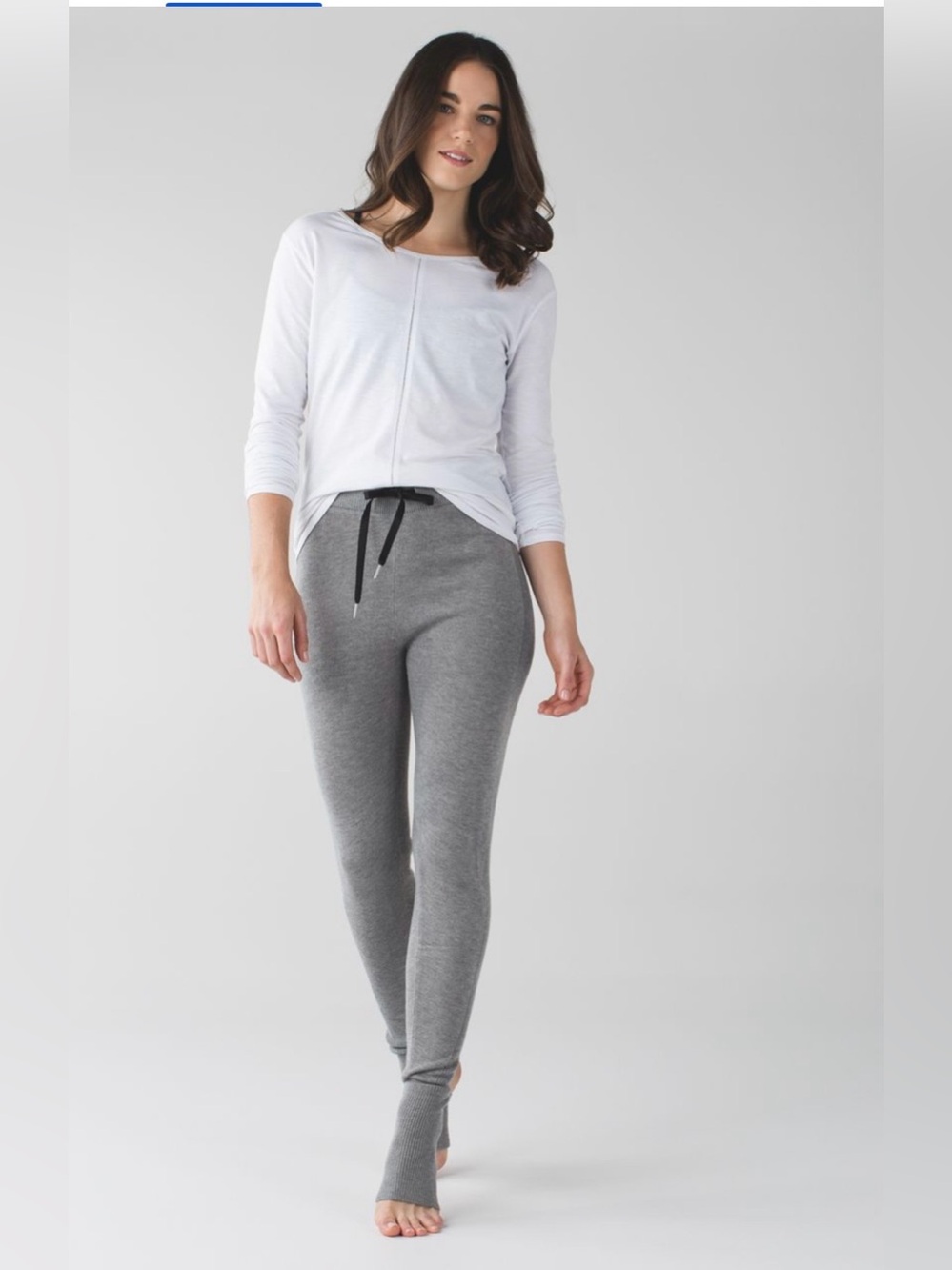 lululemon athletica Grey Drawstring Legging Joggers